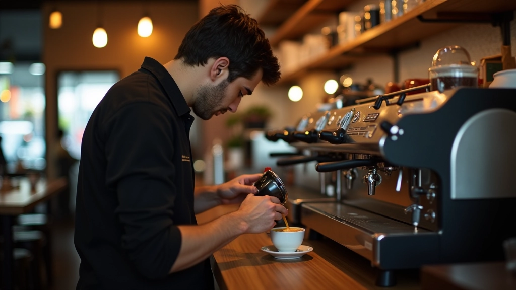 lavanteli Solutions Ltd specialty coffee café environment with professional barista and quality equipment